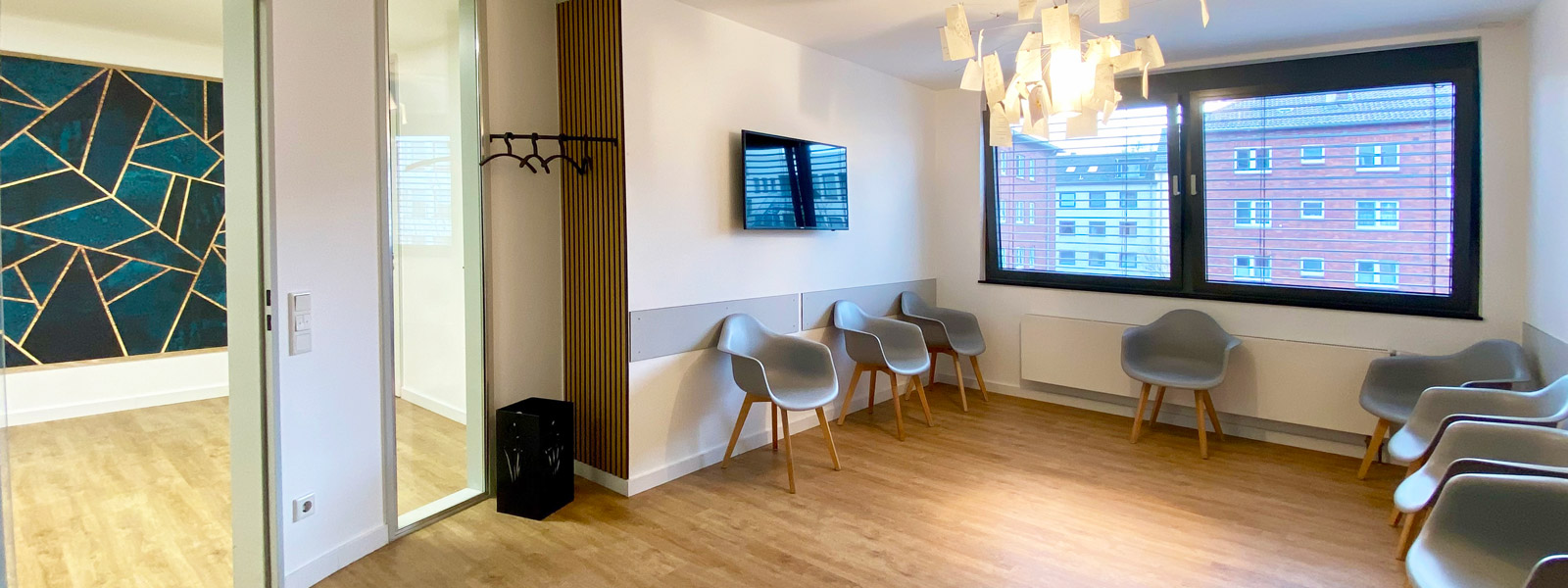 Wartezimmer der Praxis Dr. van Ackeren, Dr. Zander